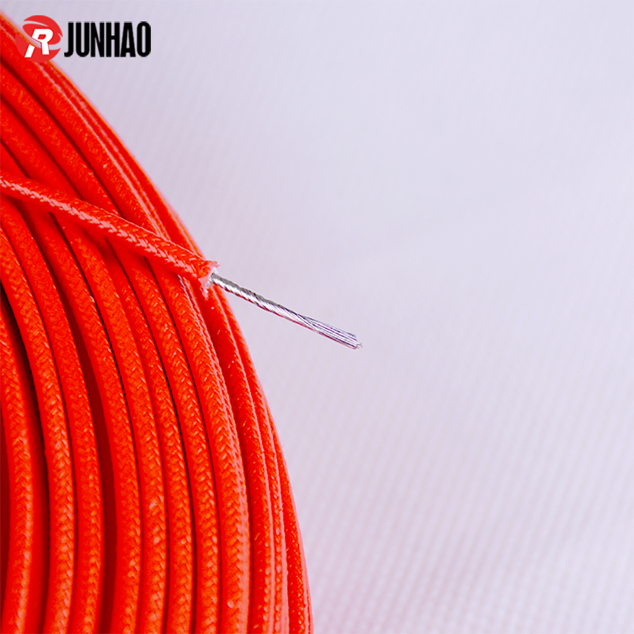 1-200626150212191 3122 18 AWG Silicone Rubber Braided Insulated Electric Wire 1