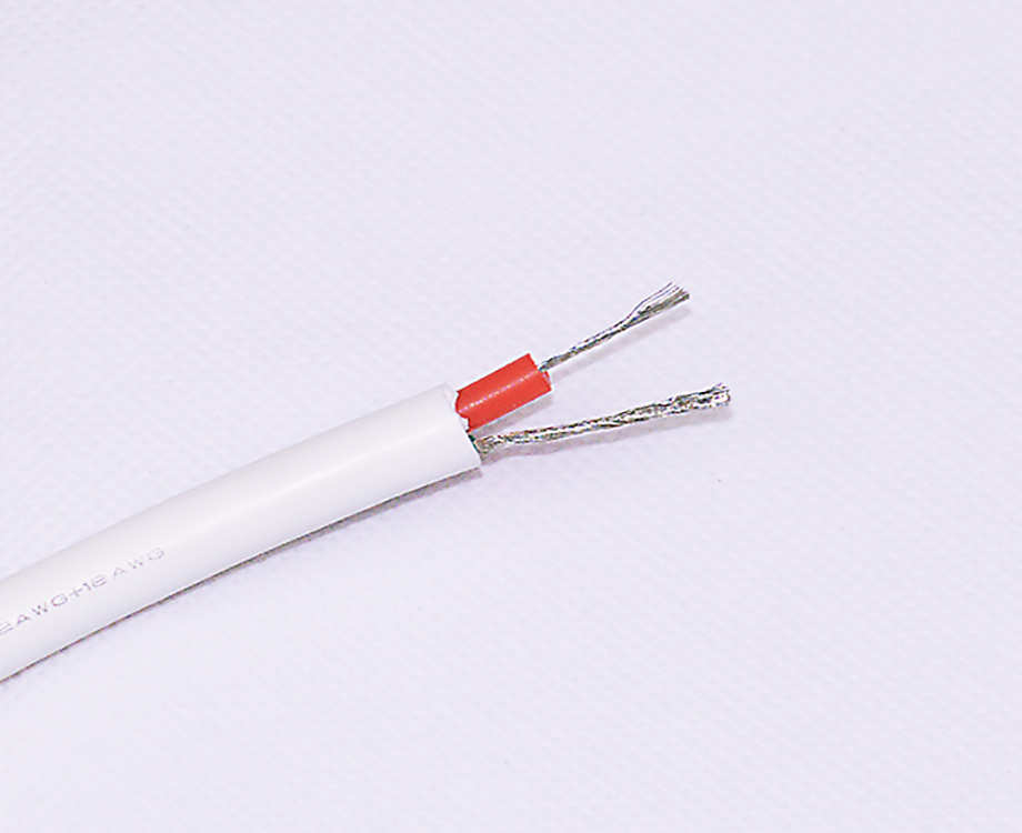 1-200F6164Ka60 2 core silicone cable od8.5mm