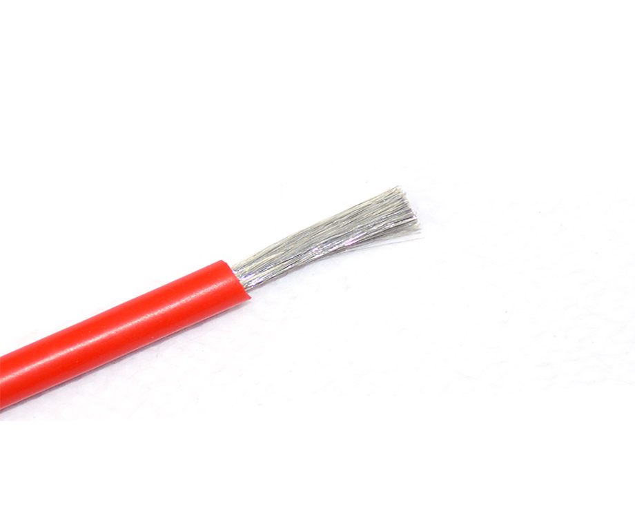 1-200HQ02P4Q7 Red Color Tinned Copper Core Sranded Electrical Wires UL 3512 Silicone Rubber Cable awg 12 2