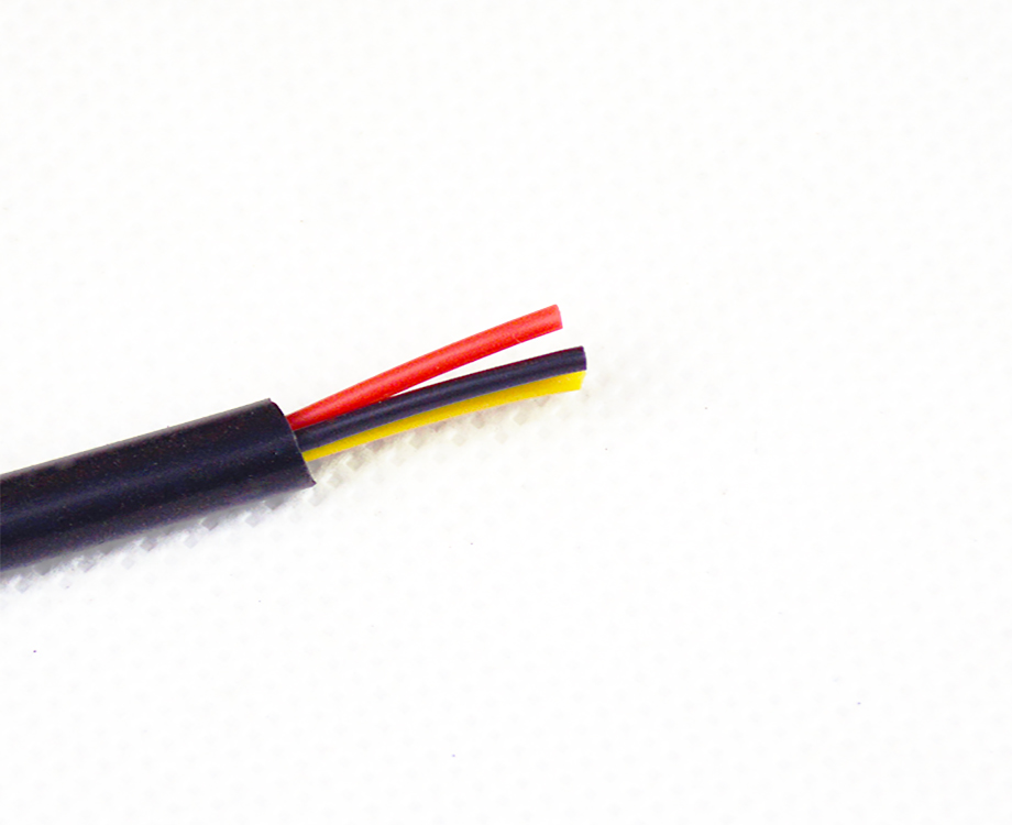1-200R116411Q52 3 Core Cable 6.5mm FEP and Silicone Rubber Cable Wire 1