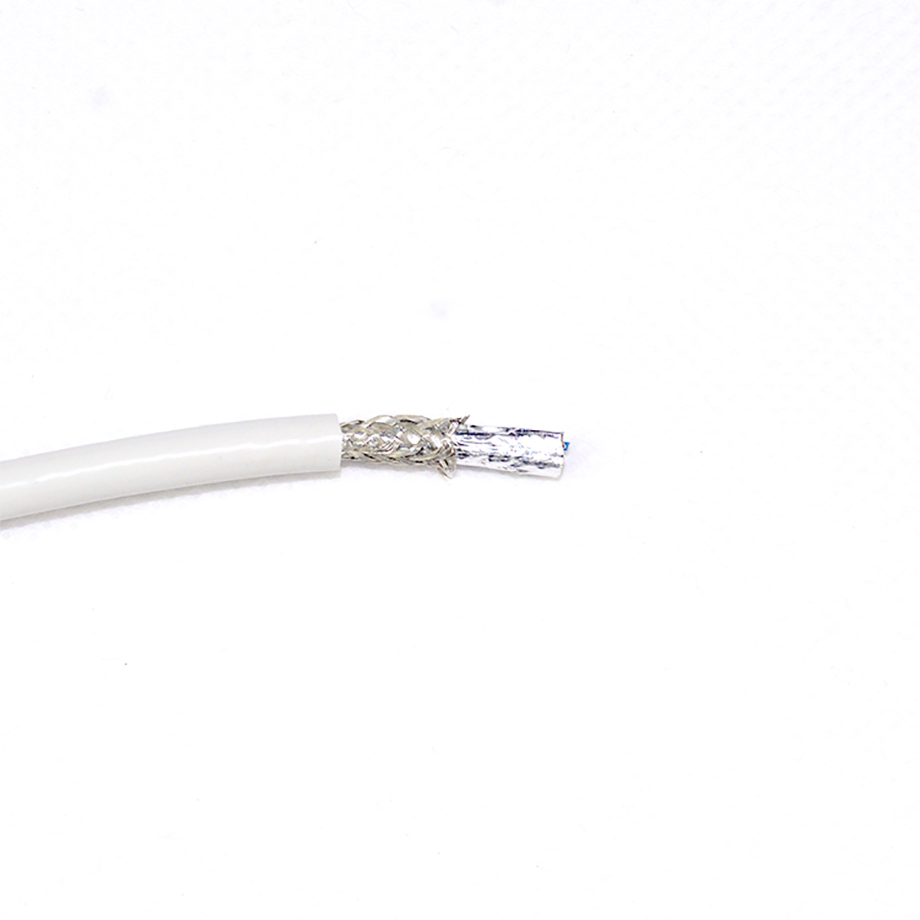 1-200R6094604V0 8 Core Shield Wire, FEP with Aluminum Foil and Silicone Rubber Insulated 26 awg Hook-up Wire 1