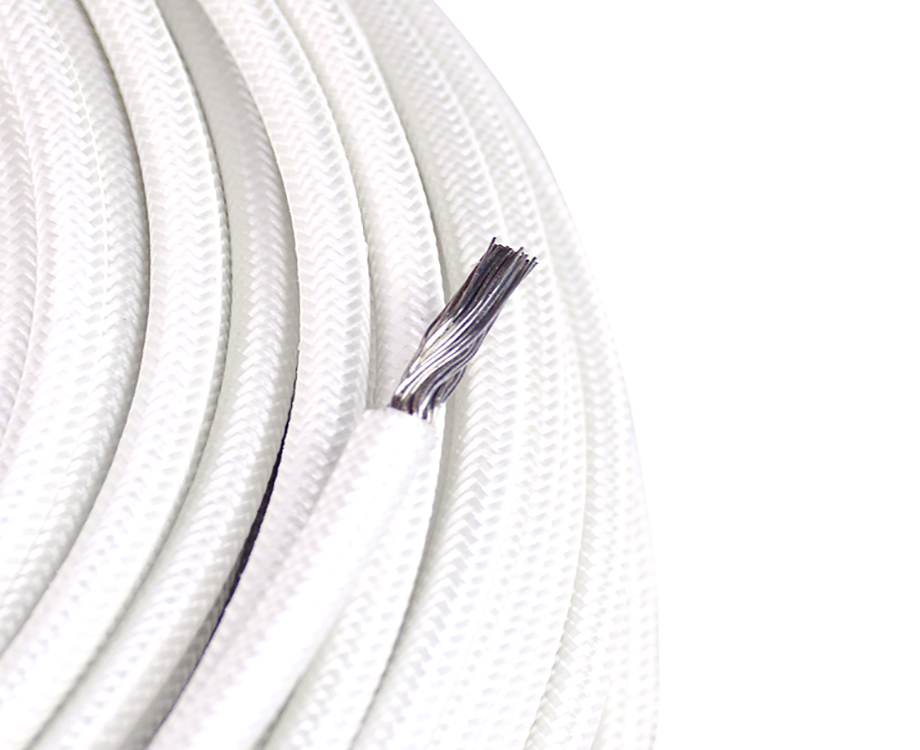 1x4.0mm2 solar cable, 4.5mm Silicone Rubber Braided Insulated Electric Wire 3