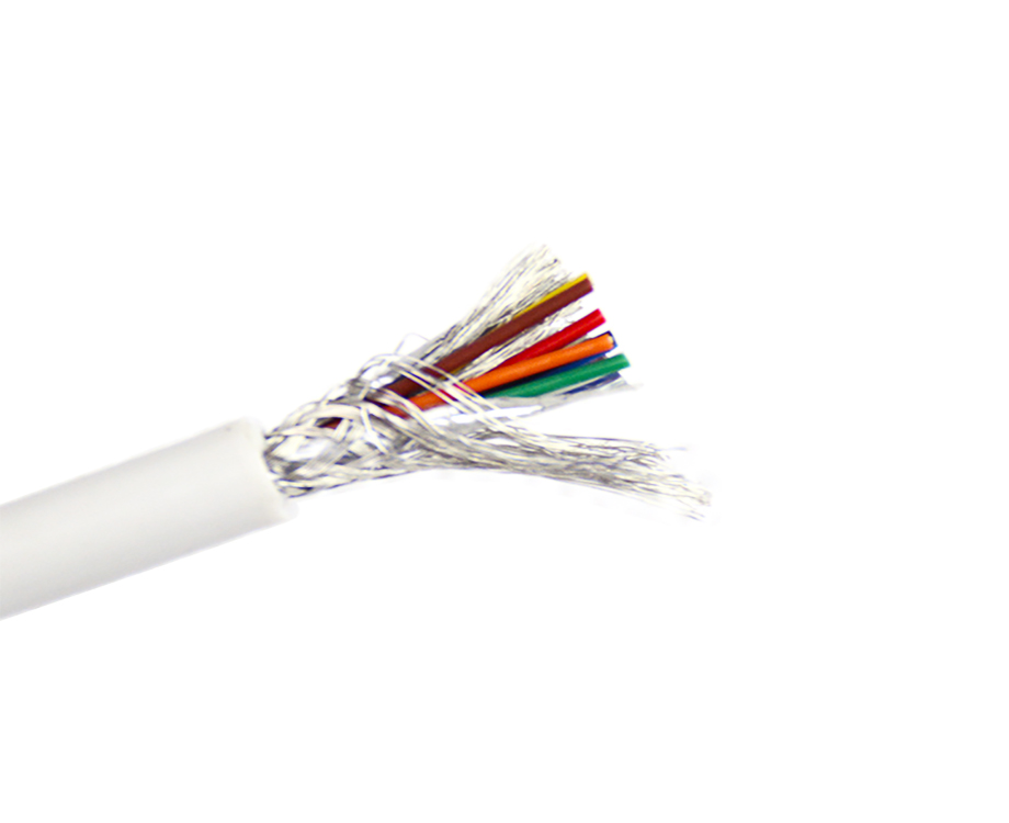 1-20111P9340N06 8 Core FEP with Silicone Rubber Braid Shield Electrical Wires 1