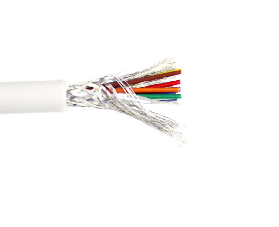 1-20111P93430Y9 8 Core FEP with Silicone Rubber Braid Shield Electrical Wires 3