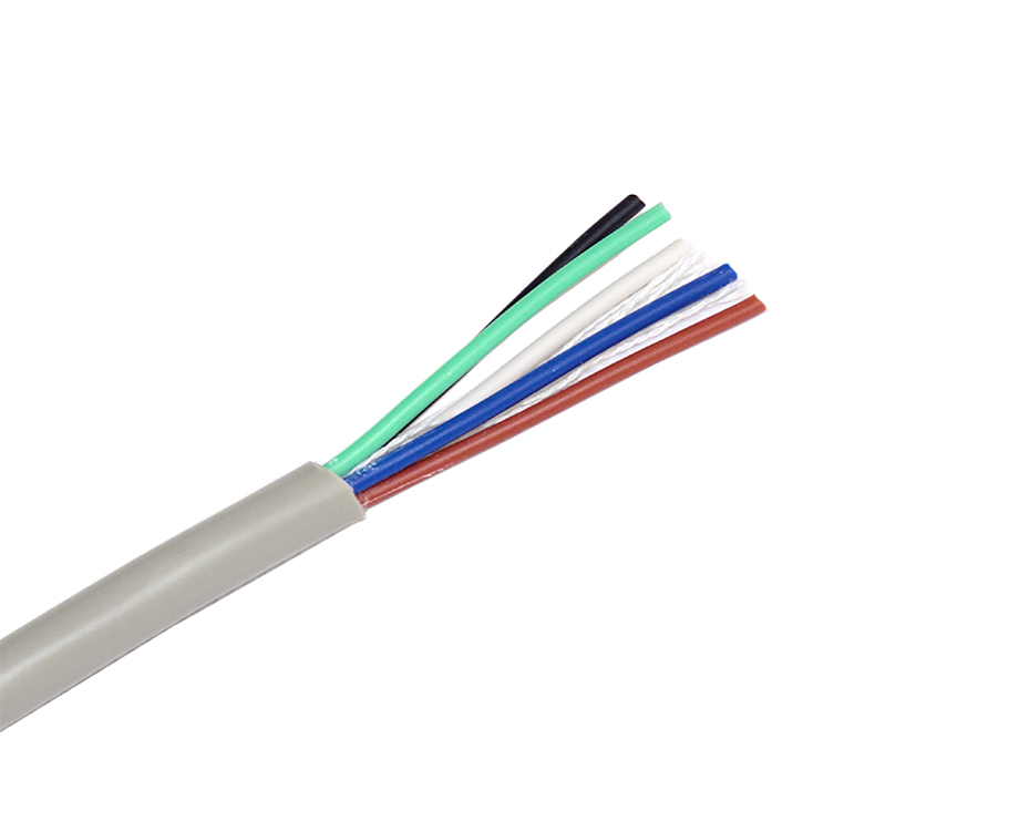 1-201214144352S3 Strand Copper 5 Core PVC Insulation Electrical Wires 20AWG 2