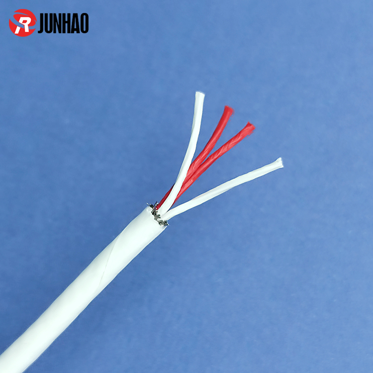 1-24040QS30Y55 4 Core PTFE Insulated Wire 4 Cores Cable For Belt PTFE 2 x2